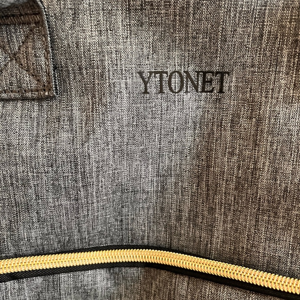 Gray Structured Backpack with Dual Handles - Picture 9 of 9